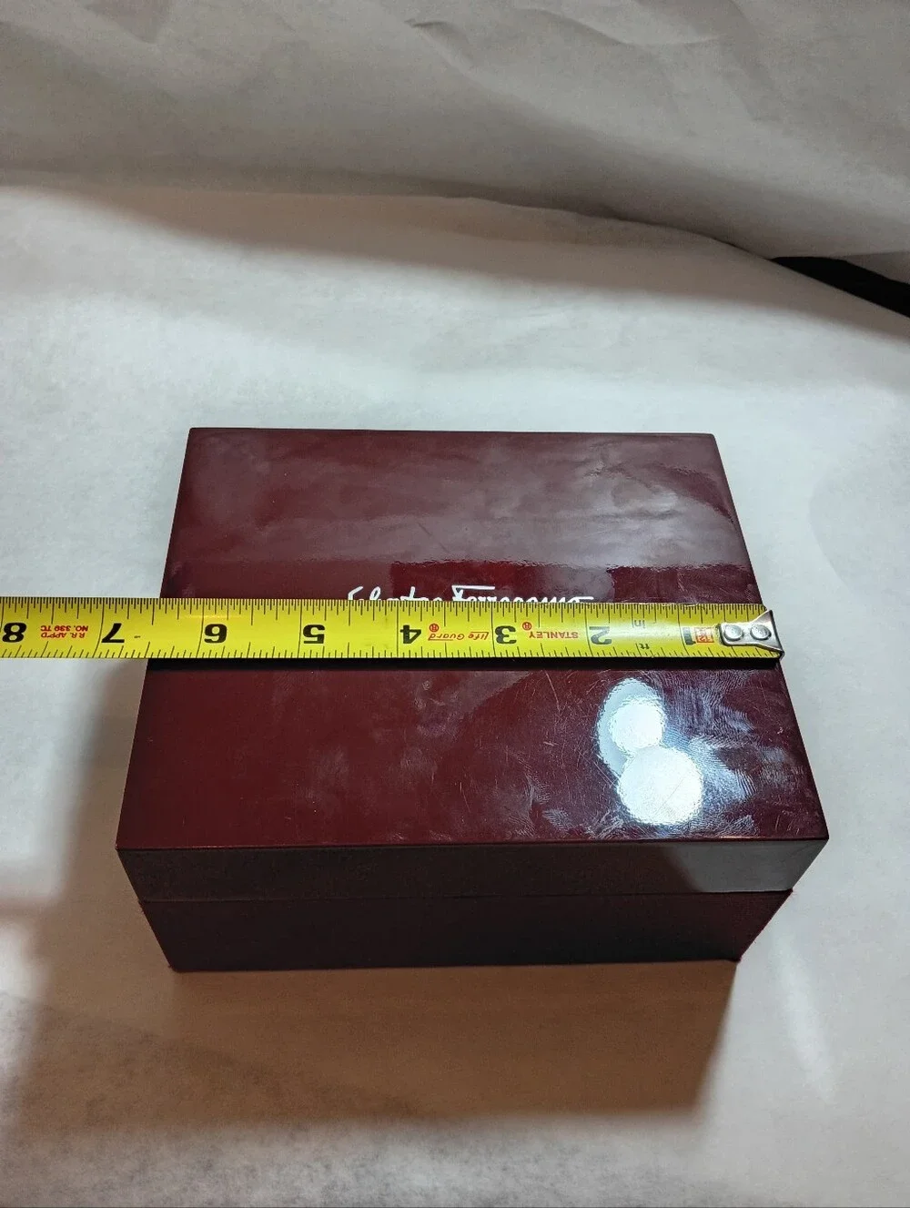 Salvatore Ferragamo watch box ONLY